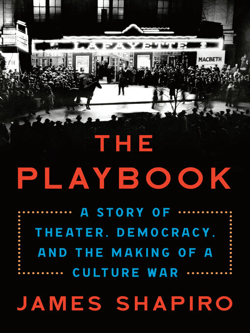 Title details for The Playbook by James Shapiro - Available